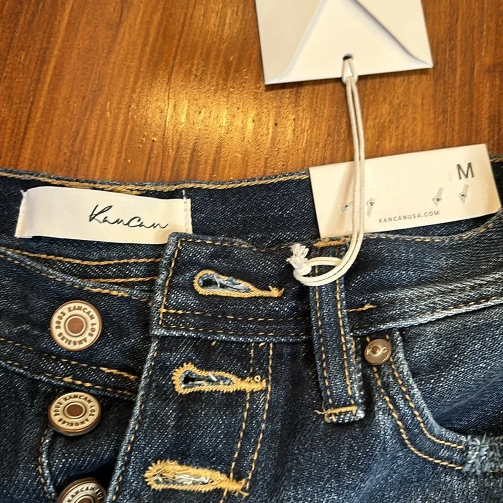 Women’s High - rise Kancan jean shorts - Picture 2 of 10